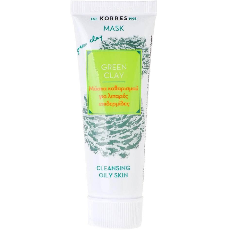 Korres Green Clay Μάσκα Καθαρισμού με Πράσινη Άργιλο για Λιπαρές Επιδερμίδες 18ml