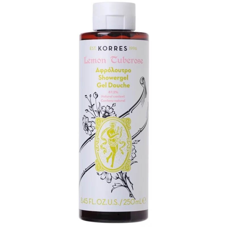 Korres Showergel Lemon Tuberose Αφρόλουτρο με Άρωμα Λεμόνι 250ml