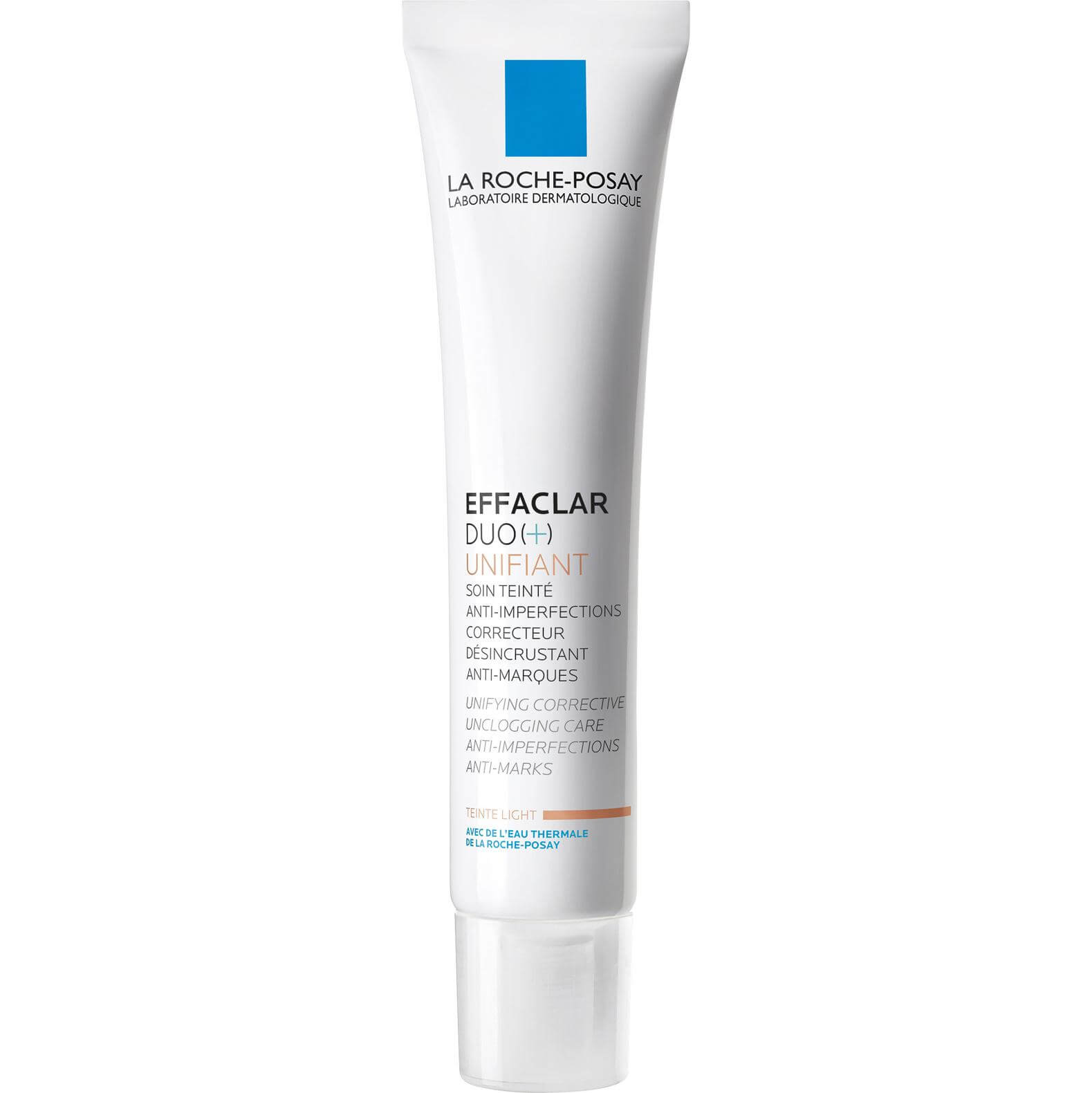 La Roche-Posay Effaclar Duo(+) Unifiant Light Επανορθωτική Φροντίδα Με Χρώμα Για Ομοιόμορφη Όψη Kατά Tων Σοβαρών Aτελειών 40ml