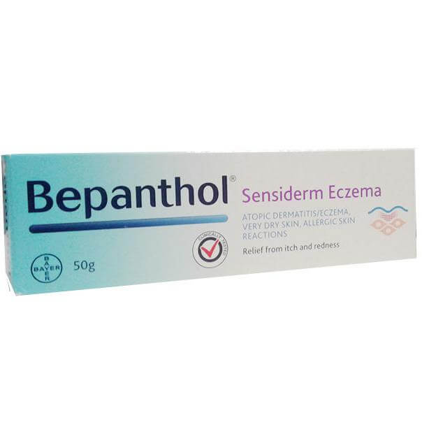 Bepanthol Sensiderm Eczema Κρέμα για Ατοπική Δερματίτιδα/Έκζεμα 50gr