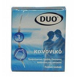 Duo Natural Φυσικό Προφυλακτικό 3τεμ