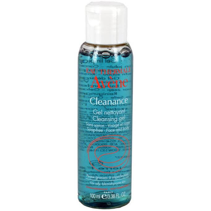 Avene Cleanance Gel Nettoyant Gel Καθαρισμού Travel Size 100ml