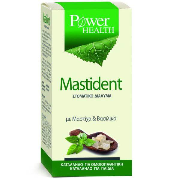 Power Health Mastident Mouthwash Στοματικό Διάλυμα με Μαστίχα και Βασιλικό 250ml