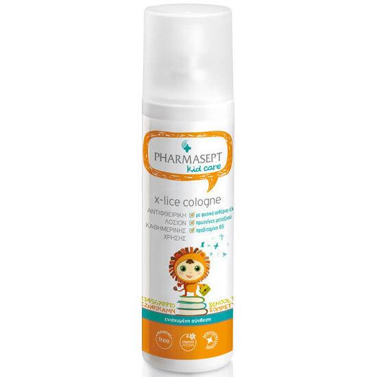 Pharmasept Kid Care Tol Velvet X-Lice Cologne Αντιφθειρική Λοσιόν Καθημερινής Χρήσης 100ml