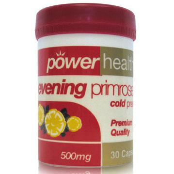 Power Health Evening Primrose Oil 500mg Αντιμετώπιση Των Συμπτωμάτων Του Προεμμηνορυσιακού Συνδρόμου 30s