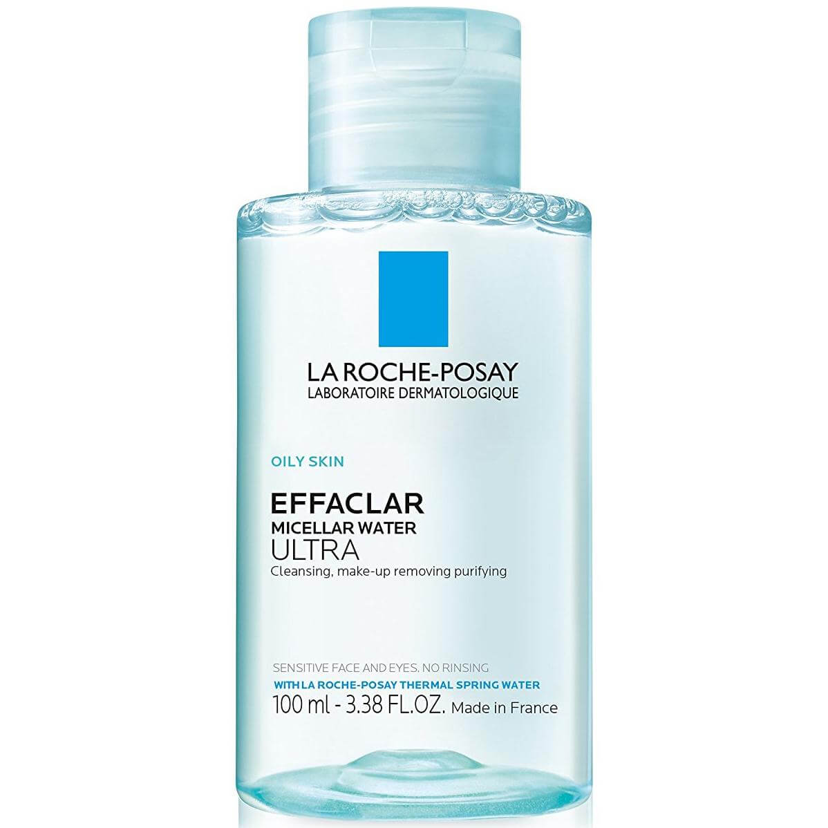 La Roche-Posay Effaclar Micellar Water Ultra Απαλό Νερό Καθαρισμού Προσώπου & Ματιών για το Λιπαρό Δέρμα σε Travel Size 100ml