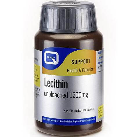 Quest Soya Lecithin Λεκιθίνη 1200mg Caps 45s