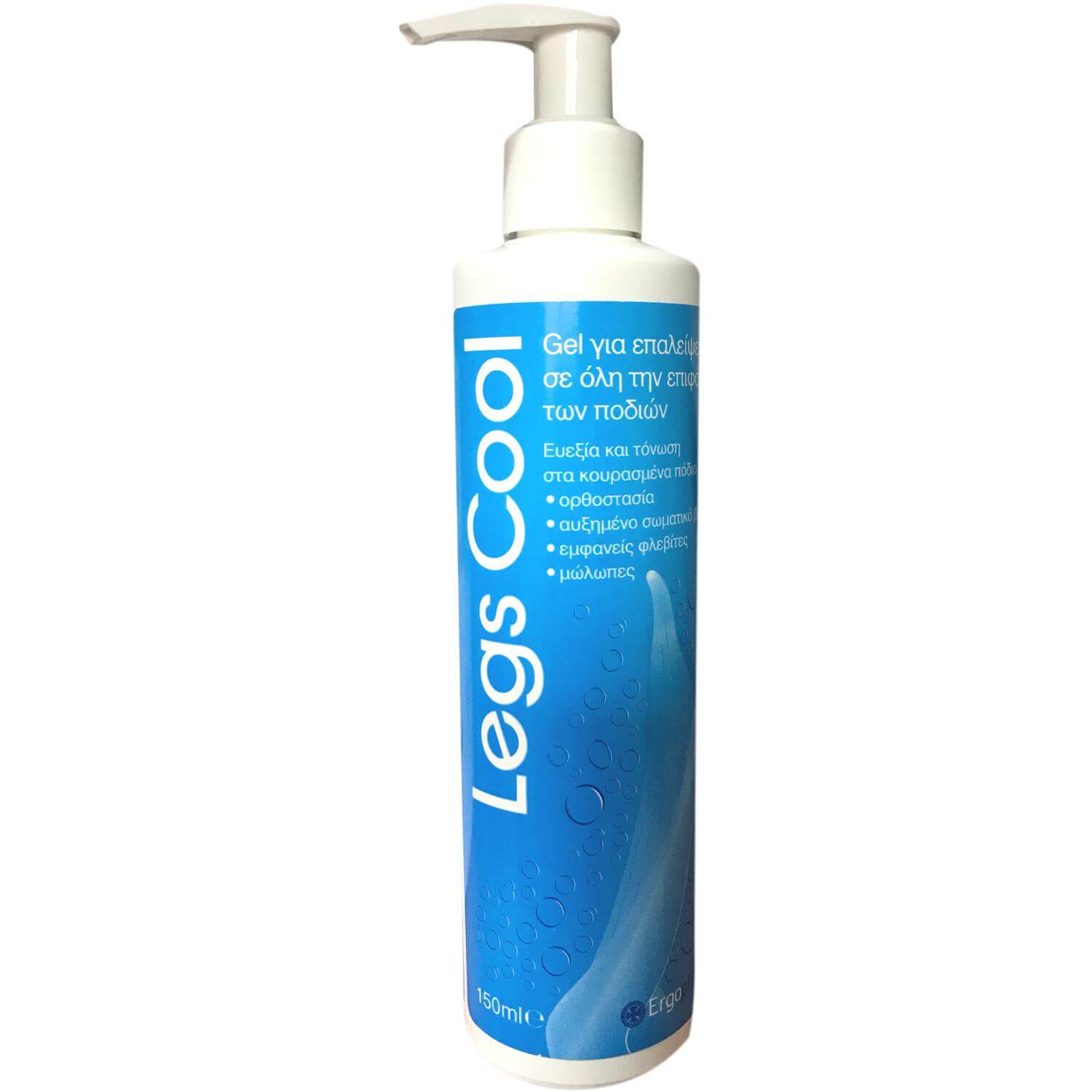 Legs Cool Gel για την Ανακούφιση των Κουρασμένων, Καταπονημένων Ποδιών 150ml