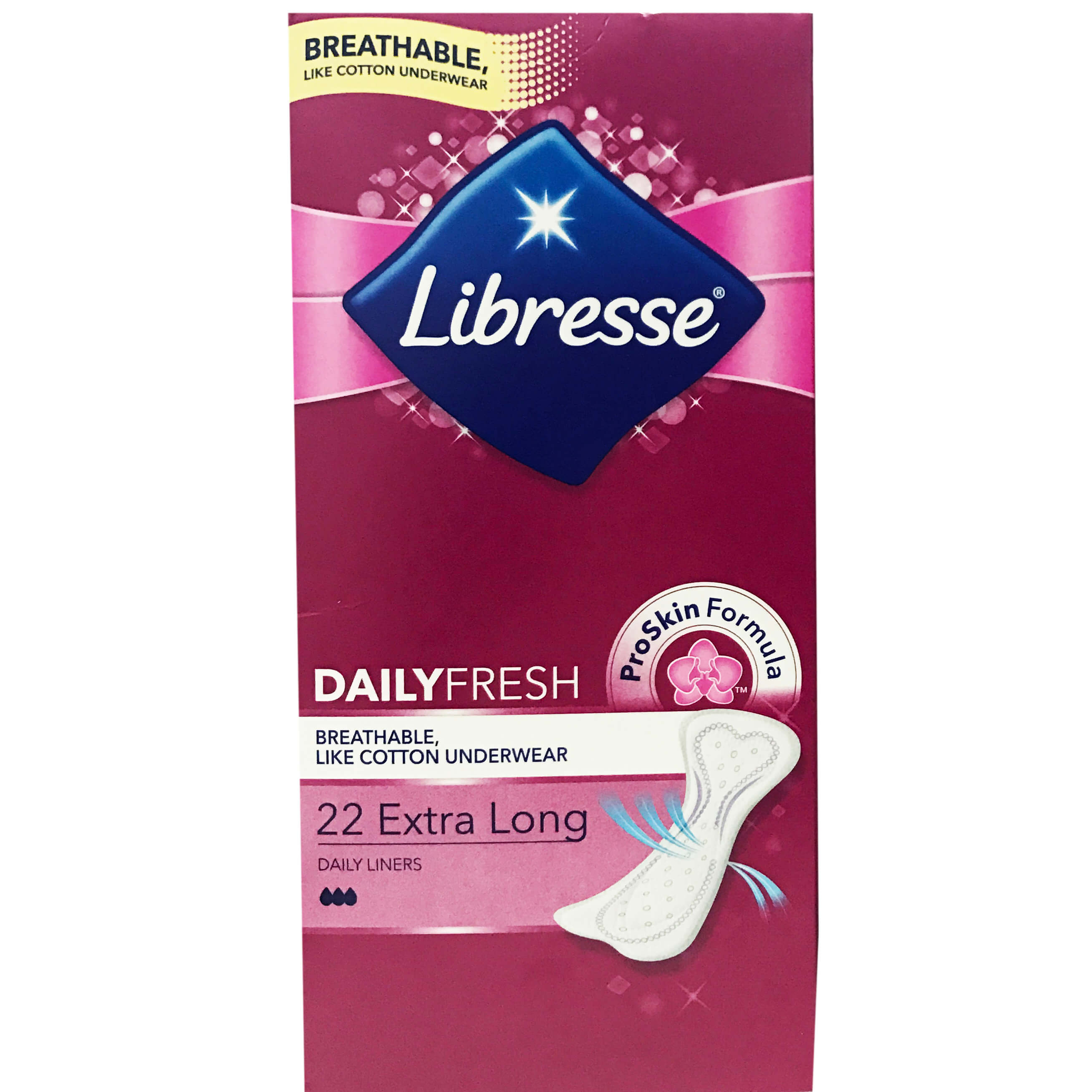 Libresse Daily Fresh Extra Long Σερβιέτες 22 Τεμάχια