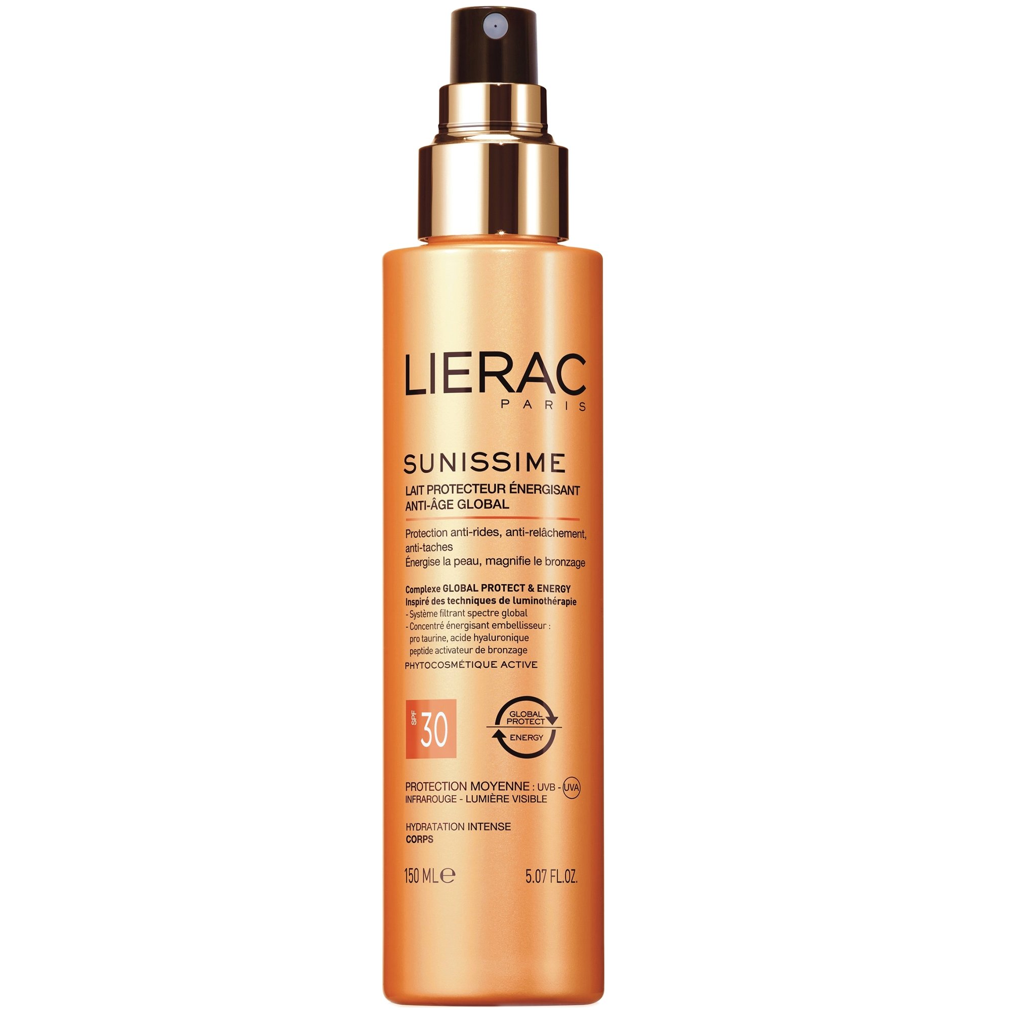 Sunissime Lait Protecteur Spf30 150ml – Lierac Αντηλιακό Γαλάκτωμα Σώματος Υψηλής Προστασίας και Αντιγήρανσης