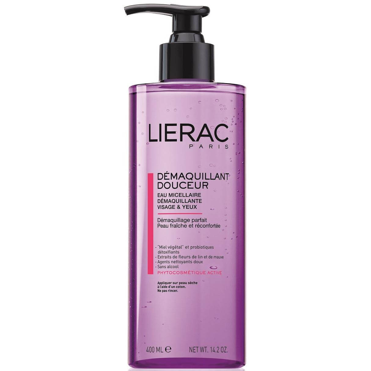 Lierac Demaquillant Douceur Απαλό Νερό Καθαρισμού Ιδανικό Για Τις Πιο Ευαίσθητες Επιδερμίδες 400ml