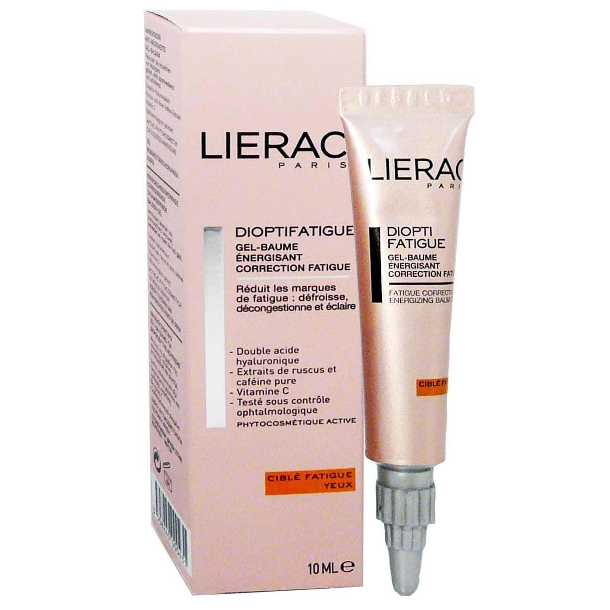 Lierac Dioptifatigue Gel Ζελ Διόρθωσης Kατά της Κούρασης των Ματιών, Προσφέρει Άμεσο Αποτέλεσμα Λείανσης & Γεμίσματος 10 ml