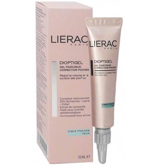 Lierac Dioptigel Ζελ Για Τις Σακούλες Των Ματιών 10ml