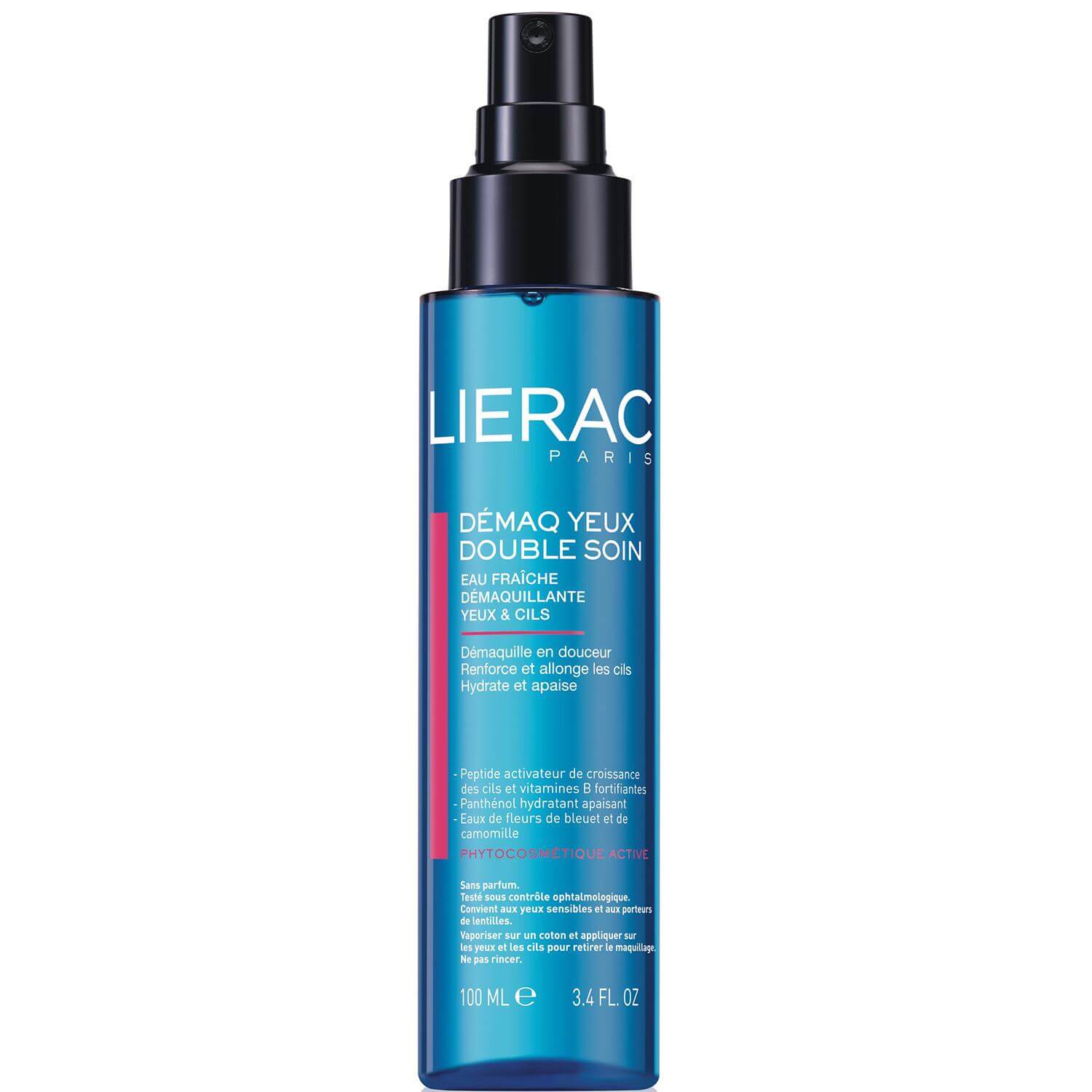 Lierac Demaq Yeux Double Soin Δροσερό Νερό Για Ντεμακιγιάζ 100ml