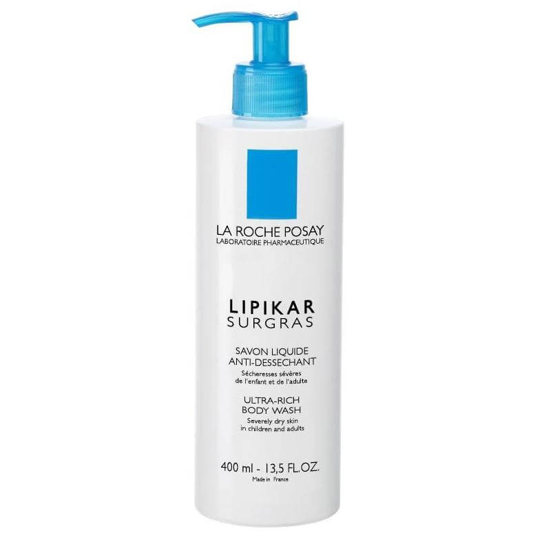 La Roche-Posay Lipikar Surgras Συμπυκνωμένη Κρέμα Για Ντους Που Αναπληρώνει Τα Λιπίδια Του Δέρματος 400ml