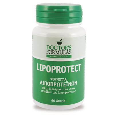 Doctors Formulas Lipoprotect Φόρμουλα Για τη Μείωση των Λιποπρωτεϊνών 60 caps