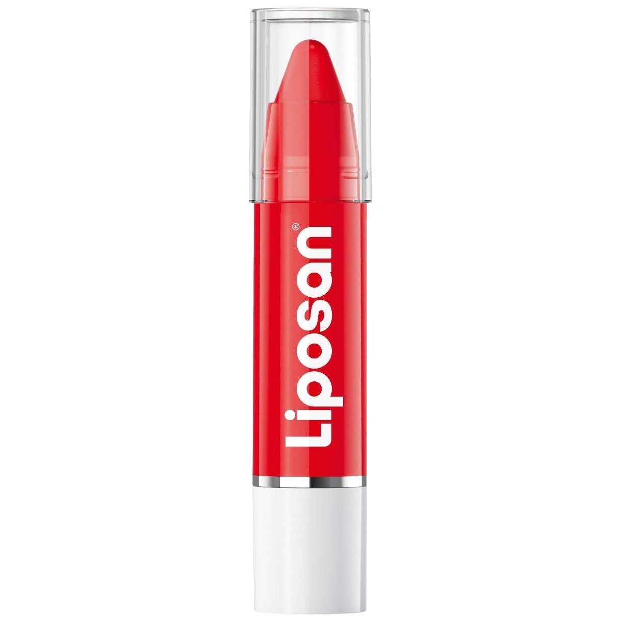 Liposan Crayon Lipstick Περιποιητικό Balm Χειλιών με Χρώμα & Φυσικά Έλαια 3.3ml – Poppy Red