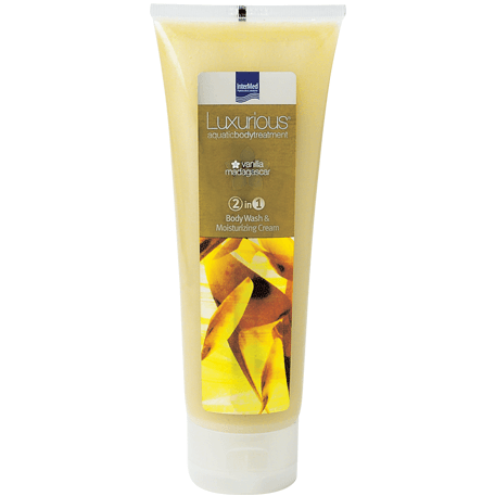 Luxurious Body Wash 2 in 1 Vanilla Αφρόλουτρο & Ενυδατική Κρέμα με Άρωμα Βανίλια Μαδαγασκάρης 250ml