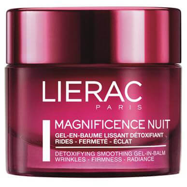 Lierac Magnificence Nuit Αποτοξινωτικό Λειαντικό Τζελ Βάλσαμο Νύχτας για Όλους τους Τύπους Επιδερμίδας 50ml