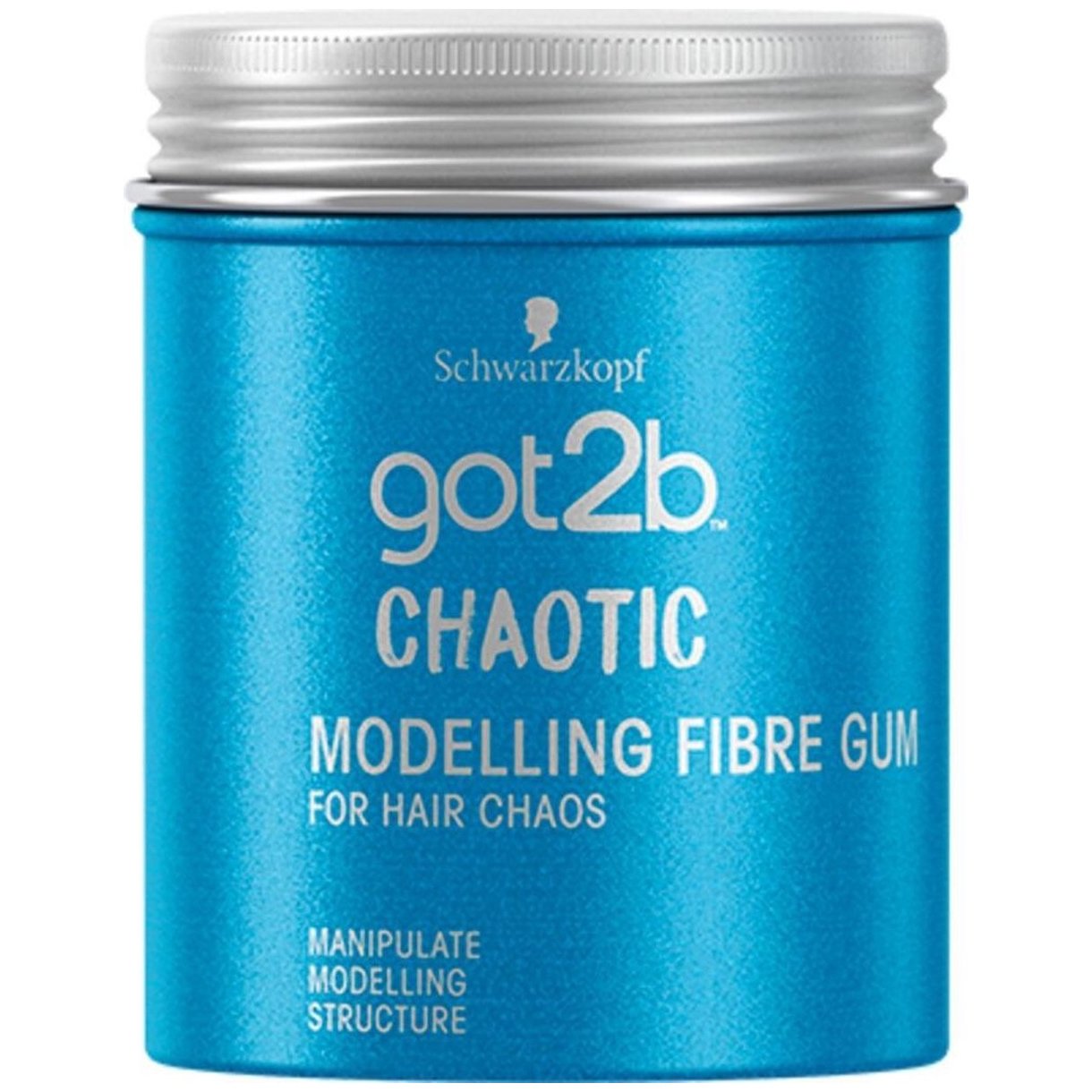Schwarzkopf Got2b Chaotic Modelling Fibre Gum for Hair Chaos Κρέμα Styling Μαλλιών για Ατημέλητο Look με Δυνατό Κράτημα 100ml