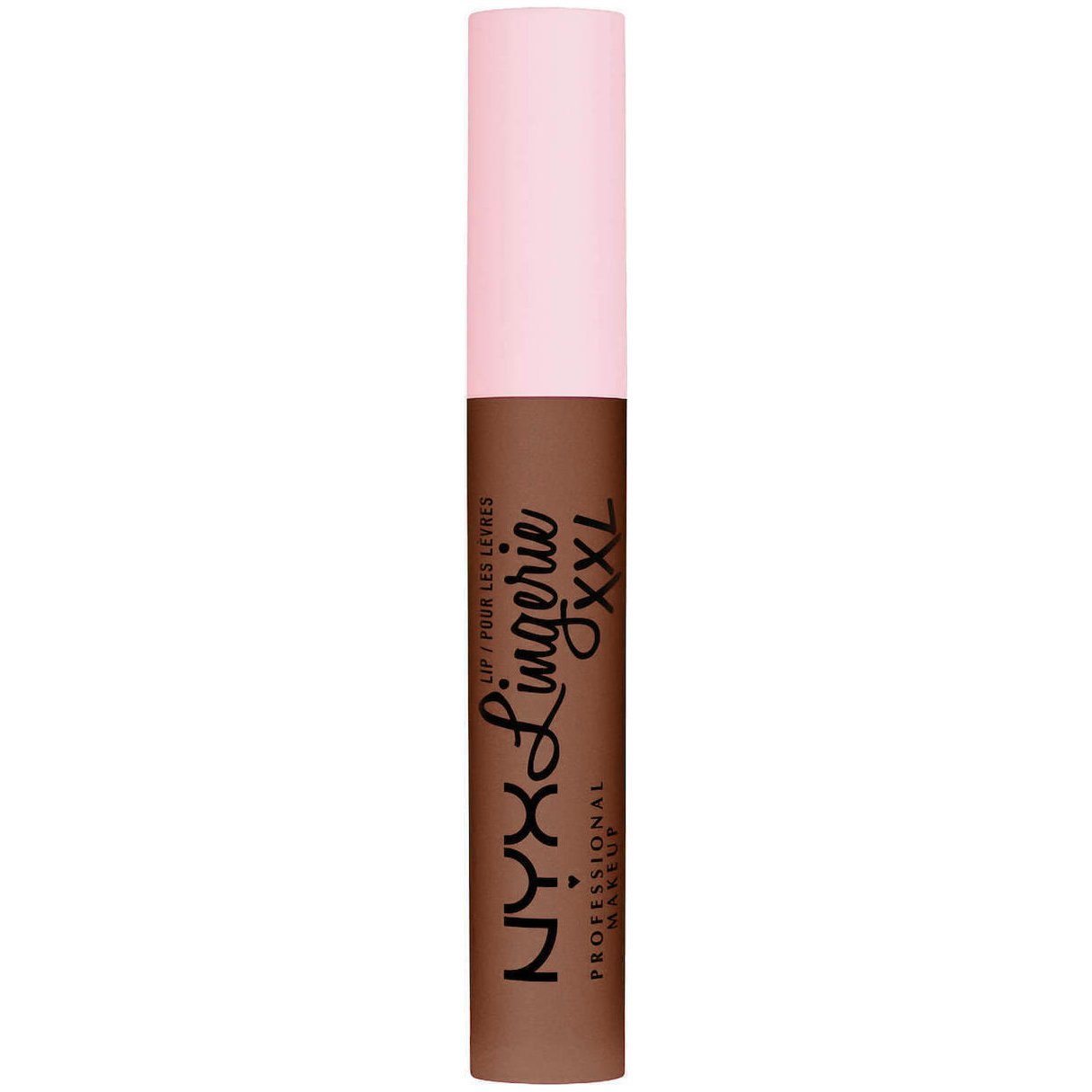 Nyx Lip Lingerie Xxl Matte Liquid Lipstick Κραγιόν που Διαμορφώνει τα Χείλη και Τονίζει το Σχήμα τους 4ml – Hot Caramelo