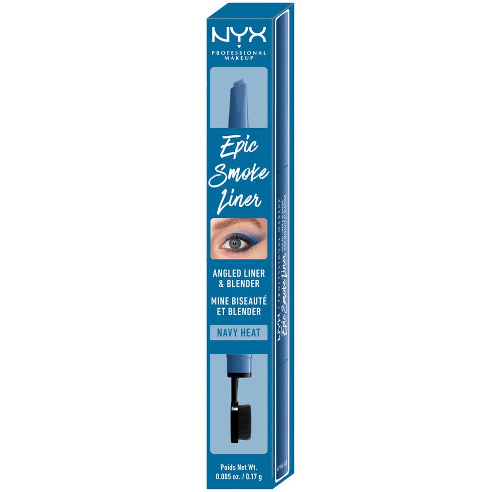 NYX Professional Makeup NYX Professional Makeup Epic Smoke Liner Μολύβι Eye Liner με Βουρτσάκι για Smoke Εφέ 0.17gr - 09 Navy Heat