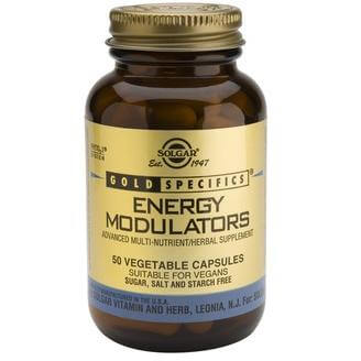 Solgar Energy Modulators Συμπλήρωμα Διατροφής για τη Παραγωγή Ενέργειας Μέσα στα Κύτταρα 50veg.caps