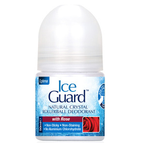 Optima Ice Guard Rollerball Υποαλλεργικό Αποσμητικό απο Φυσικά Μεταλλικά Άλατα με Άρωμα Τριαντάφυλλο 50ml