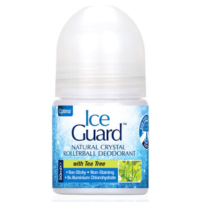 Optima Ice Guard Rollerball Υποαλλεργικό Αποσμητικό απο Φυσικά Μεταλλικά Άλατα με Τεϊόδεντρο 50ml