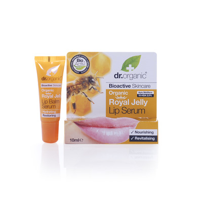 Dr Organic Organic Royal Jelly Lip Serum Σέρουμ Εντατικής Ενυδάτωσης Για Τα Χείλη 5.7ml