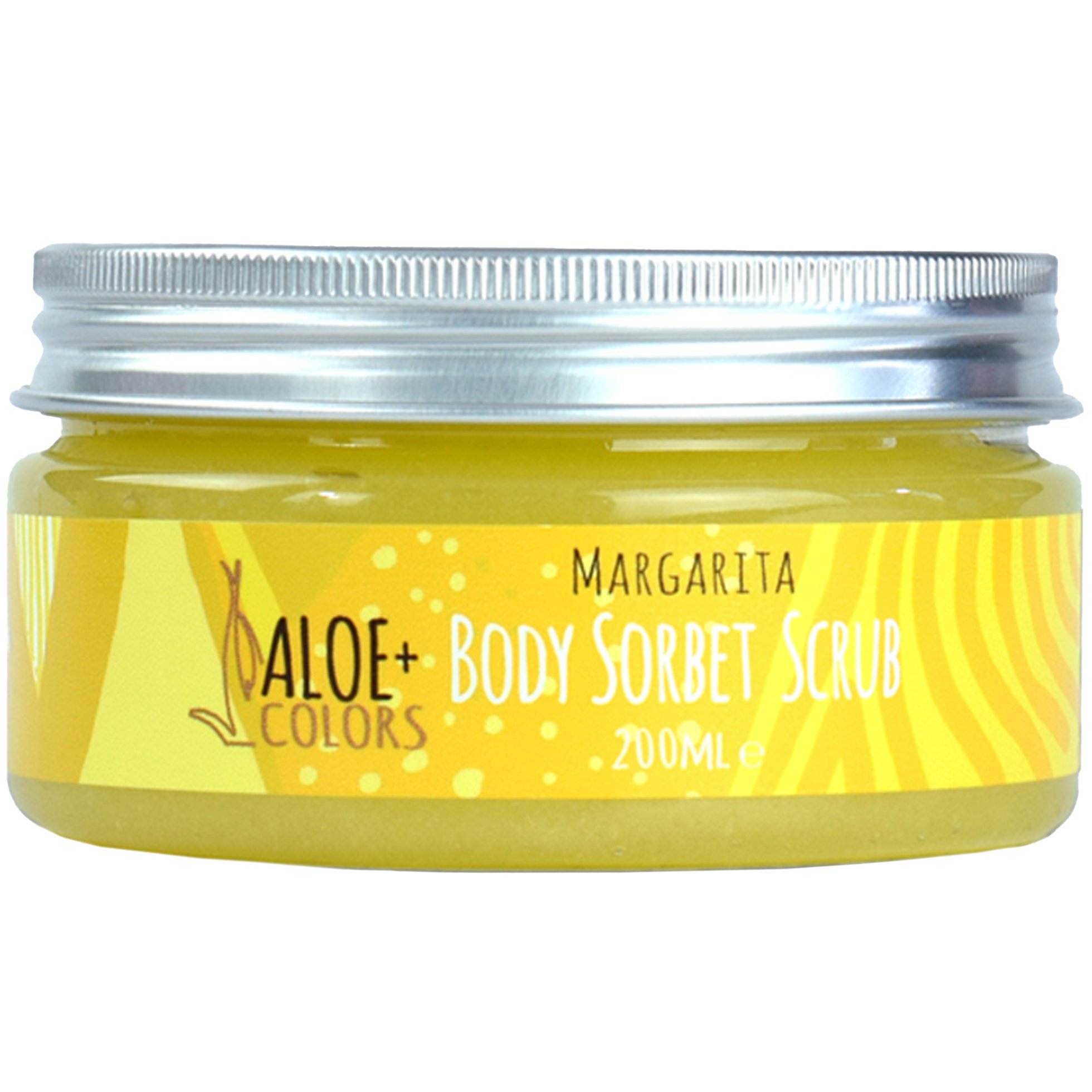 Aloe+ Colors Margarita Body Sorbet Scrub Απολεπιστικό Σώματος με Βιολογική Αλόη & Άρωμα Κοκτέιλ Μαργαρίτας 200ml