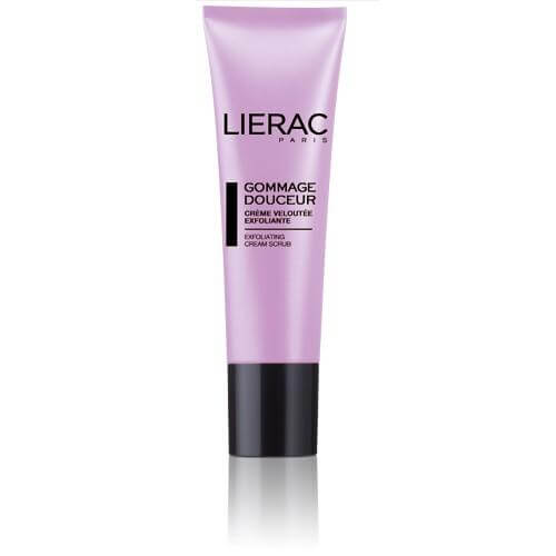 Lierac Gommage Douceur Απαλή Μάσκα Προσώπου Με Λευκό Άργιλο Ιδανική Για Ευαίσθητες Επιδερμίδες 50ml