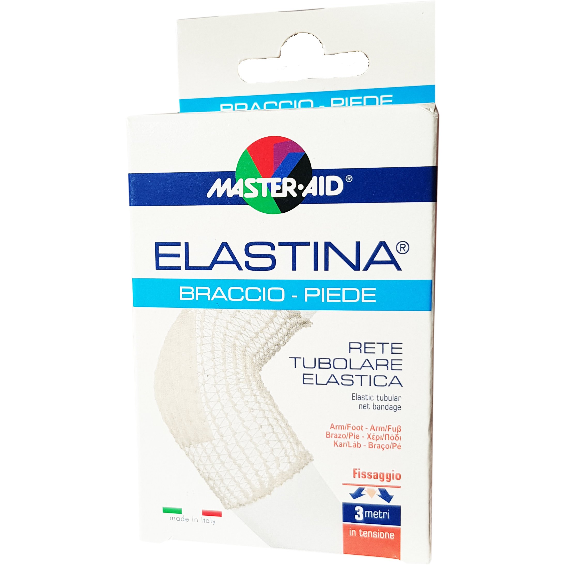 Master Aid Elastina Braccio-Piede Ελαστικός Διχτιωτός Επίδεσμος Για Χέρι Και Πόδι 3m