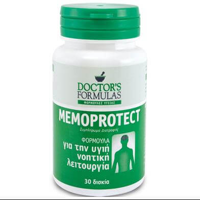 Doctors Formula Memoprotect Φόρμουλα για την Νοητική Λειτουργία 30tabs