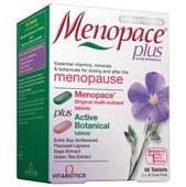Vitabiotics Menopace Plus Ταμπλέτες Βοτάνων Με Φυτοοιστρογόνα 56tabs