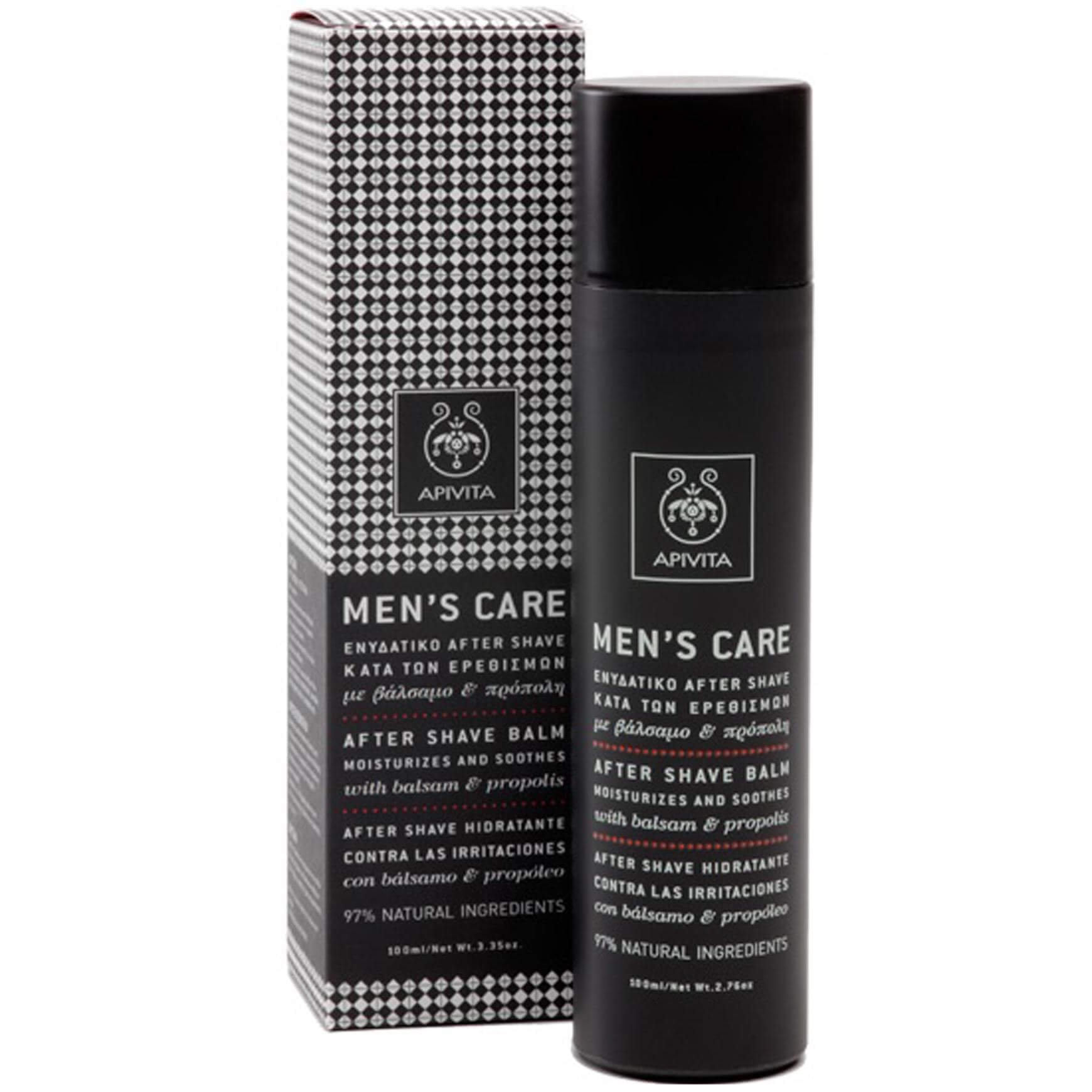 Apivita Apivita Mens Care Ενυδατικό After Shave Κατά Των Ερεθισμών Με Βάλσαμο & Πρόπολη 100ml