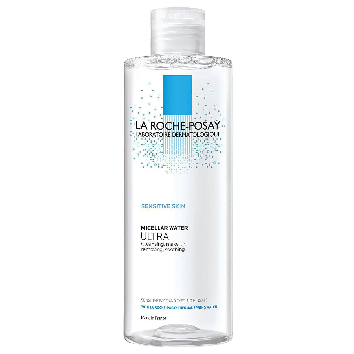 La Roche-Posay Micellar Water Ultra Sensitive Skin Απαλό Νερό Καθαρισμού & Ντεμακιγιάζ για Ευαίσθητες Επιδερμίδες, Πρόσωπο-Μάτια – 200ml