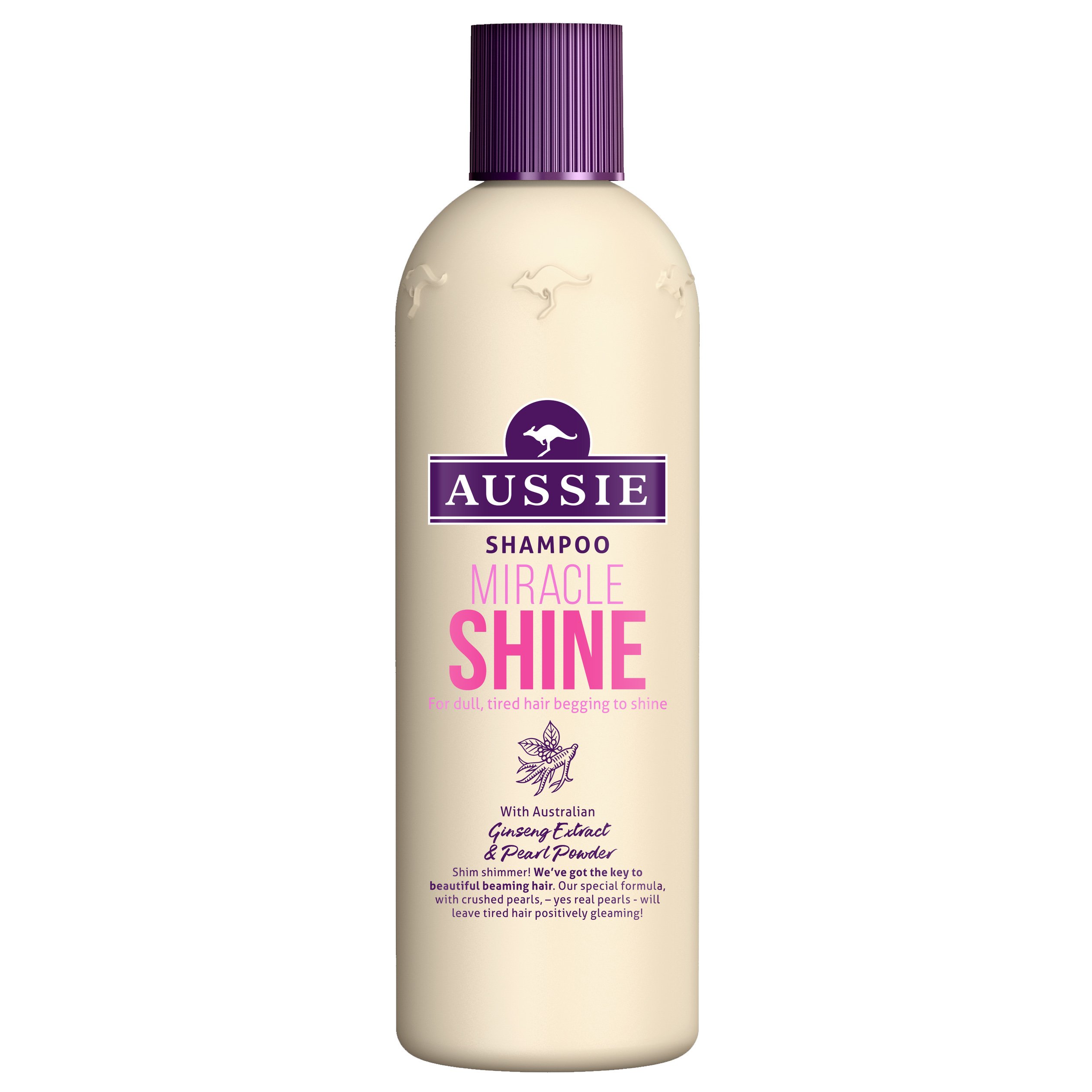 Aussie Miracle Shine Shampoo Σαμπουάν για Θαμπά & Ξηρά Μαλλιά 300ml