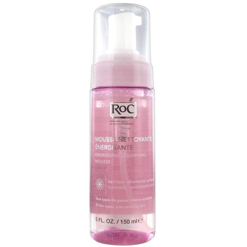 Roc Mousse Nettoyante Energisante Αφρώδες Απαλό Νερό Καθαρισμού για Όλους τους Τύπους Επιδερμίδας 150ml Promo -20%