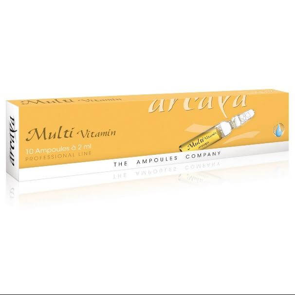 Arcaya Multi Vitamin Ampoules Φυσική Aντιγήρανση, Kυτταρική Προστασία & Ευεξία 10x2ml