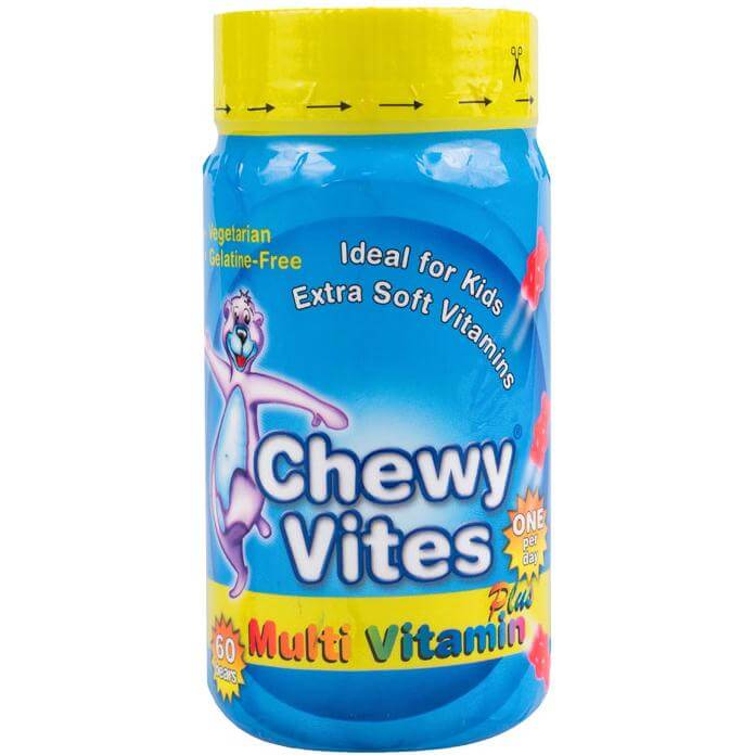 Chewy Vites Multivitamin Plus Πολυβιταμίνες Ζελεδάκια για Παιδιά, Γεύση & Ενέργεια στο Maximum 60Τεμάχια 6212M
