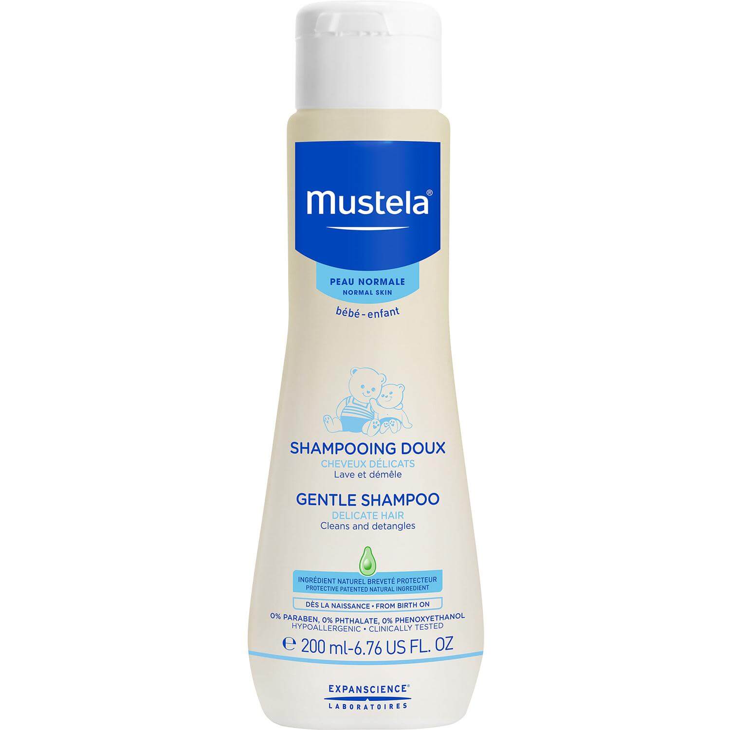 Mustela Gentle Shampoo Βρεφικό Σαμᴨουάν με Εκχύλισμα Χαμομηλιού – 200ml