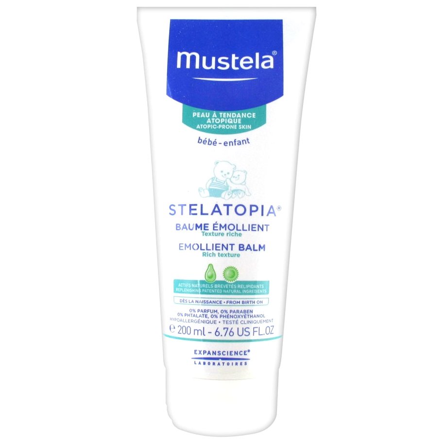 Mustela Bebe Emollient Face Cream Tube Μαλακτική Κρέμα Προσώπου 40ml