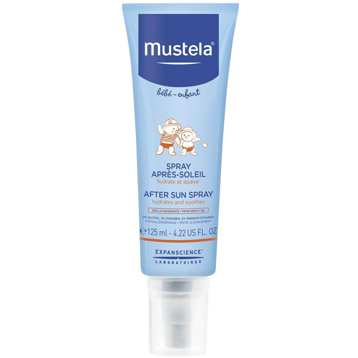 Mustela After Sun Hydratant Spray Βρεφικό Ενυδατικό Γαλάκτωμα για Μετά την Έκθεση στον Ήλιο 125ml