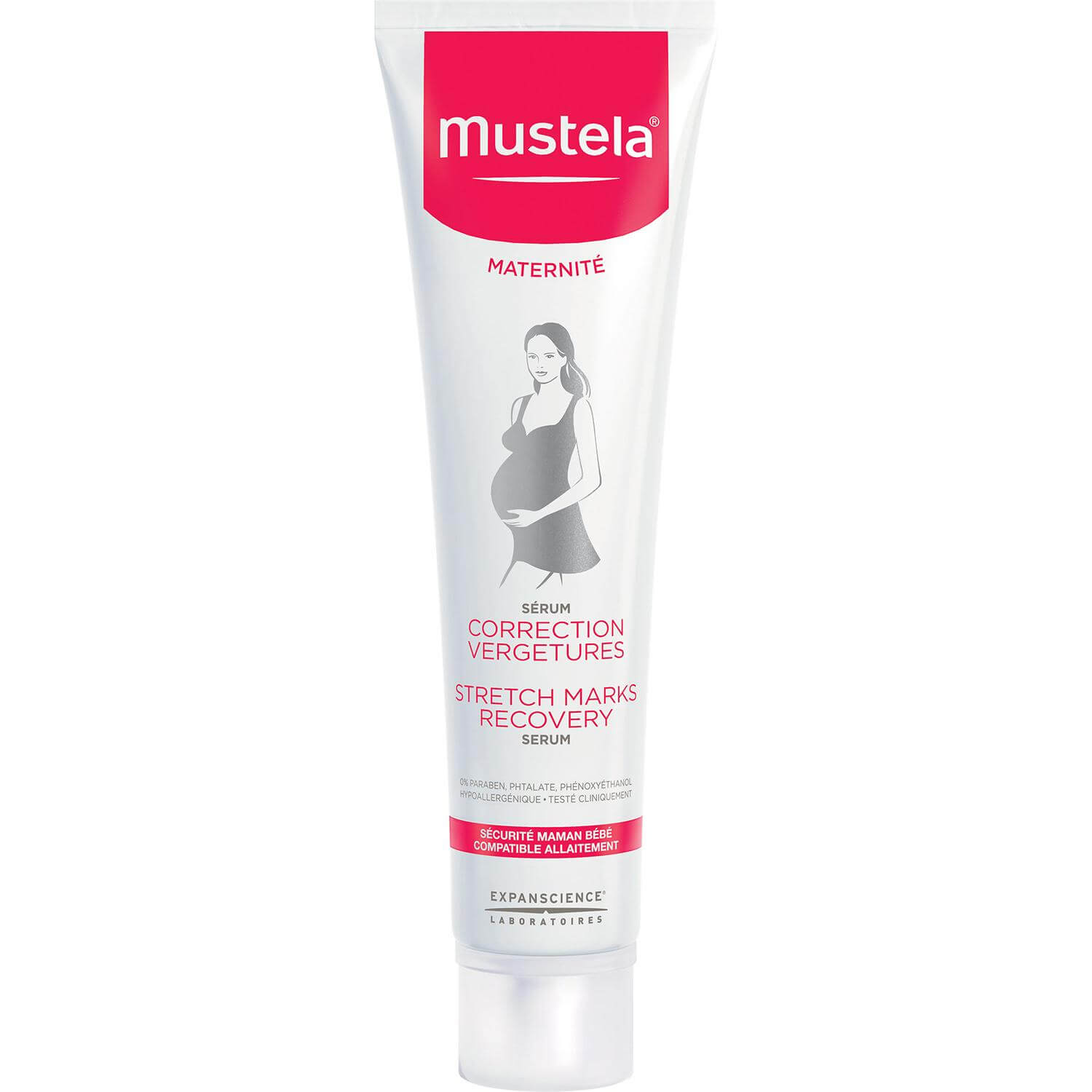 Mustela Stretch Marks Recovery Serum, Ορός Επανόρθωσης Ραγάδων 75ml
