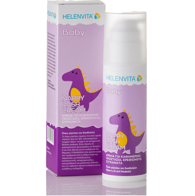Helenvita Baby Nappy Rash Cream Κρέμα Για Την Αλλαγή Της Πάνας 150ml