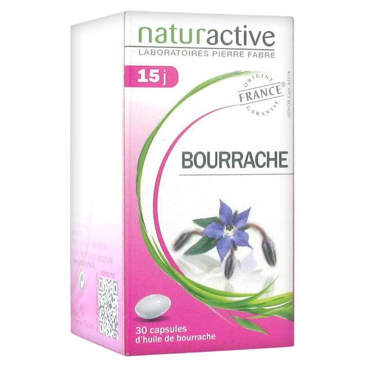 Naturactive Έλαιο Μποράγκο Συμβάλλει στη Θρέψη του Δέρματος 30caps