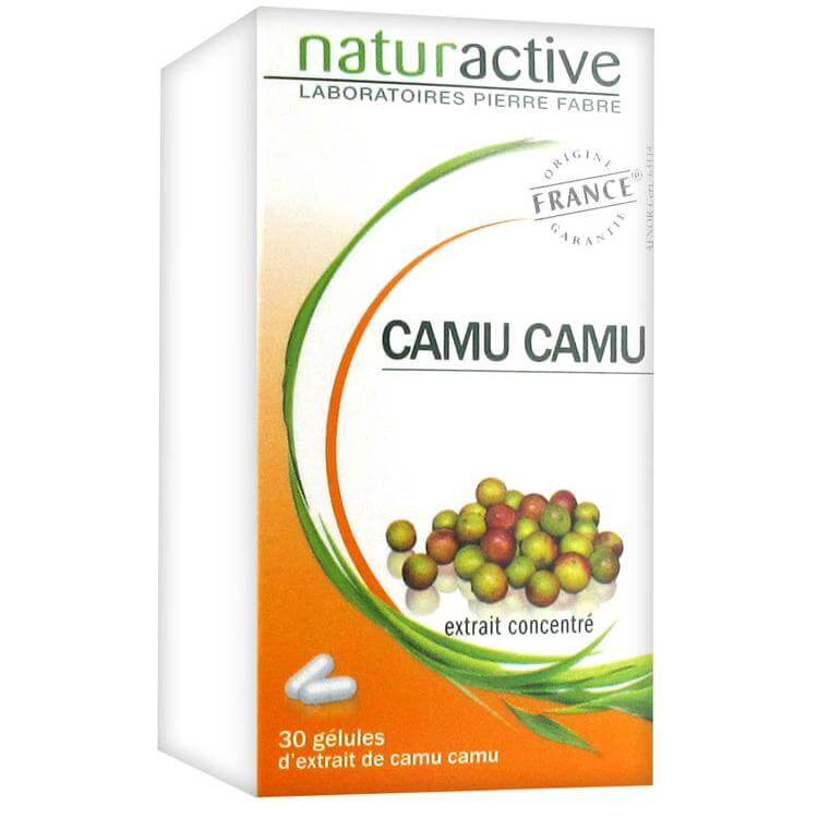 Naturactive Camu Camu Συμπλήρωμα Διατροφής που Αποτελεί Φυσική Πηγή Βιταμίνης C 30caps