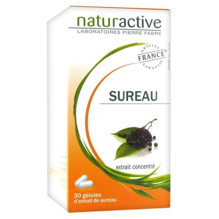 Naturactive Σαμπούκος (Μούρα Κουφοξυλιάς) Συμπλήρωμα Διατροφής για την Θωράκιση του Οργανισμού Ενάντια στο Κρυολόγημα 30caps