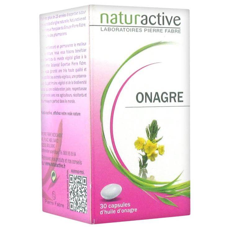 Naturactive Onagre Έλαιο Νυχτολούλουδου, Σύμμαχος των Γυναικών για Ευεξία & Ομορφιά, Αντιμετωπίζει τους Πόνους Περιόδου 30caps